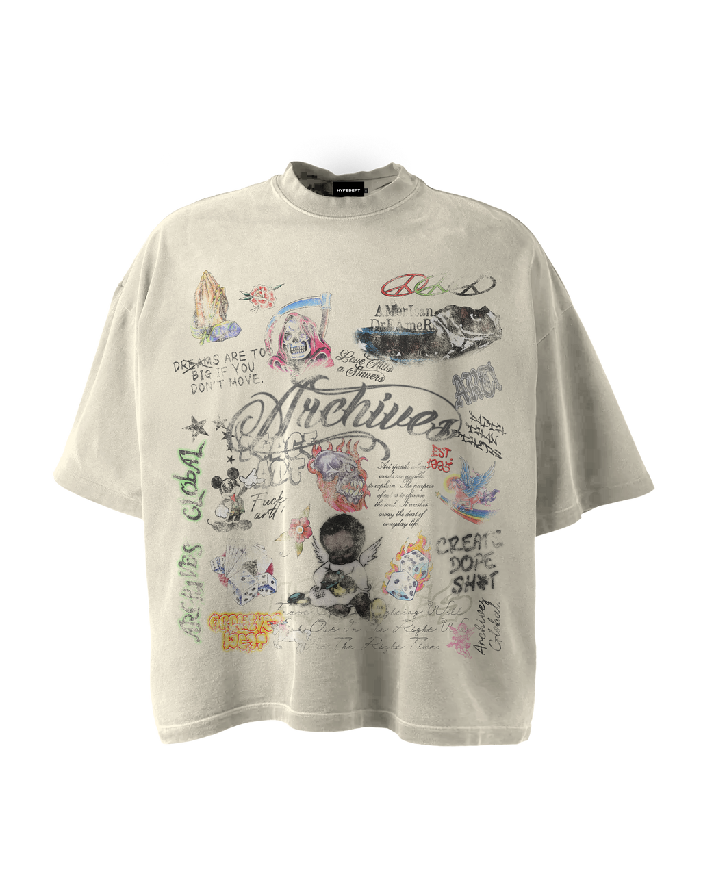 'GRAFFITI DREAMS' GRAPHIC TEE